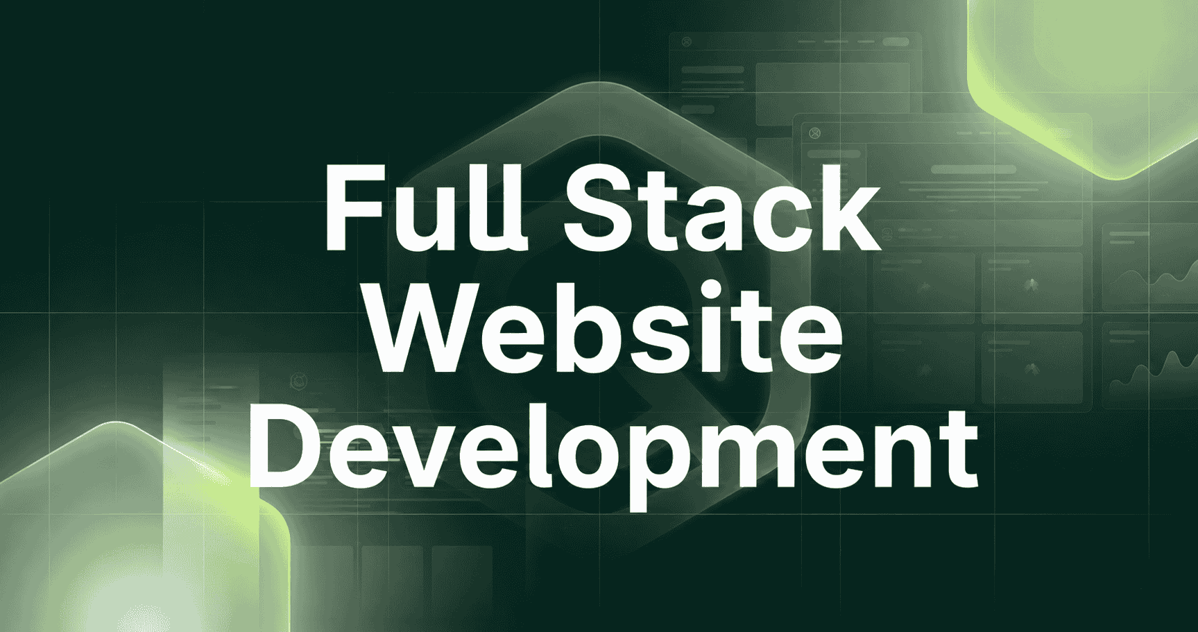 Full Stack Website Development